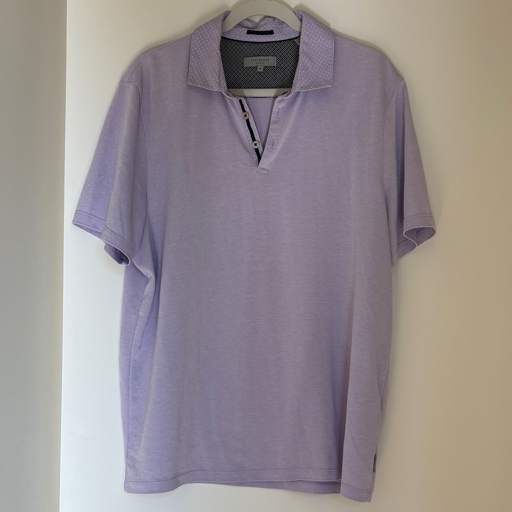 Ted Baker Polo | Purple | Size 6 (XL)